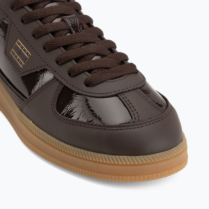 Buty damskie Tommy Hilfiger The Greenwich Edge Soft Naplak fondant brown 7