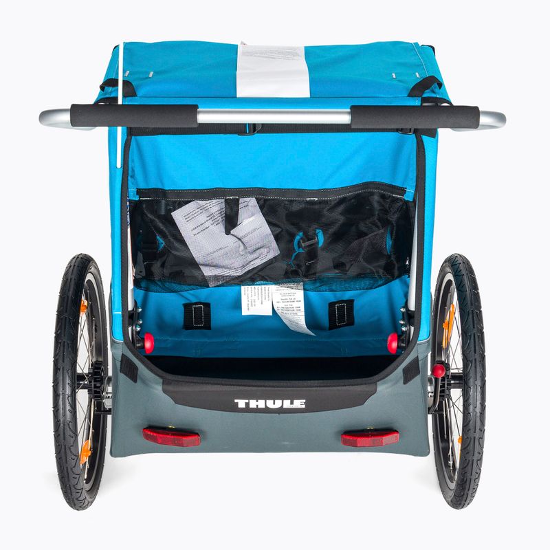 Przyczepka rowerowa dwuosobowa Thule Coaster XT blue 4