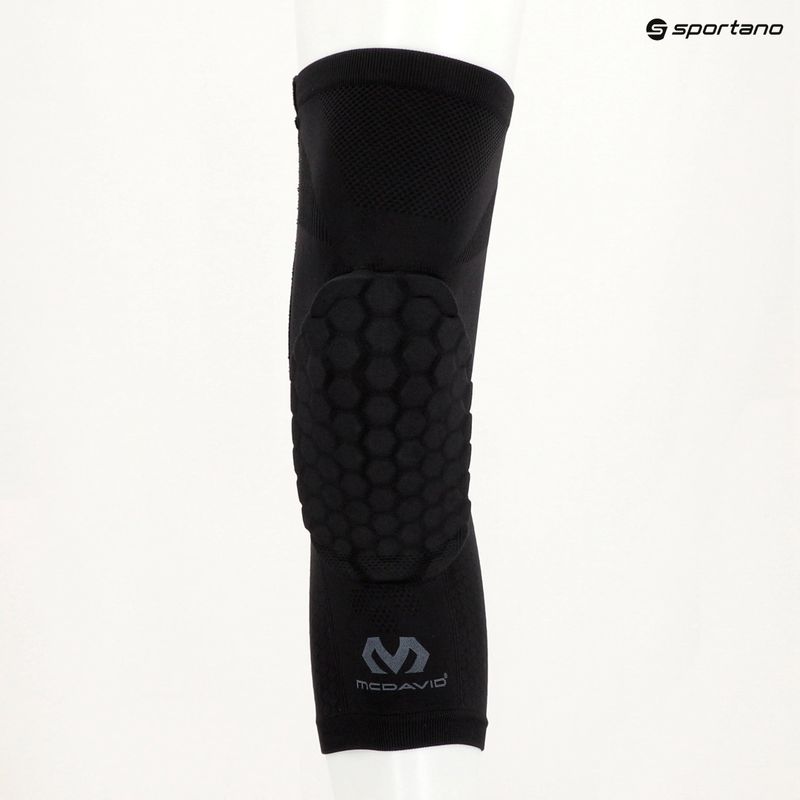 Ochraniacze na kolana McDavid Elite Hex Leg Sleeve black 7