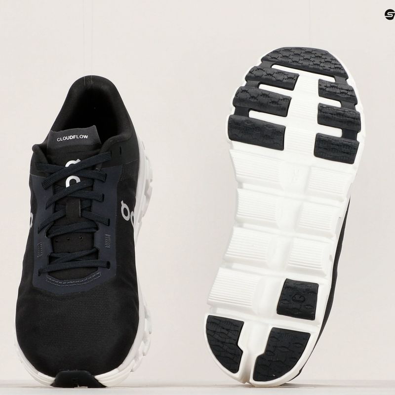 Buty do biegania damskie On Running Cloudflow 4 black/white 10