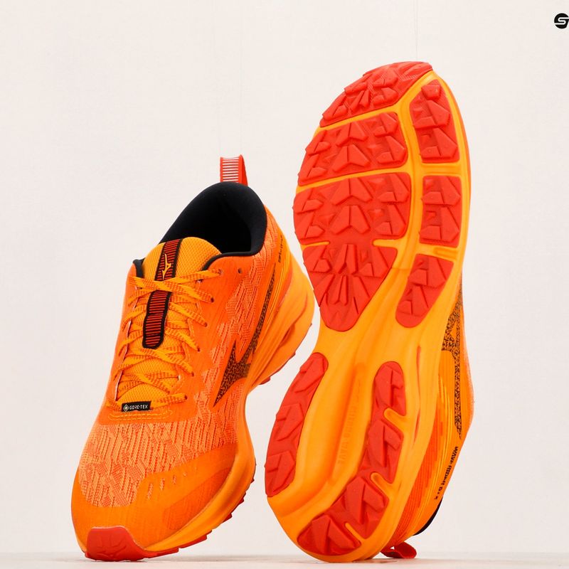 Buty do biegania męskie Mizuno Wave Rider GTX zinnia/tigerlily/black 9