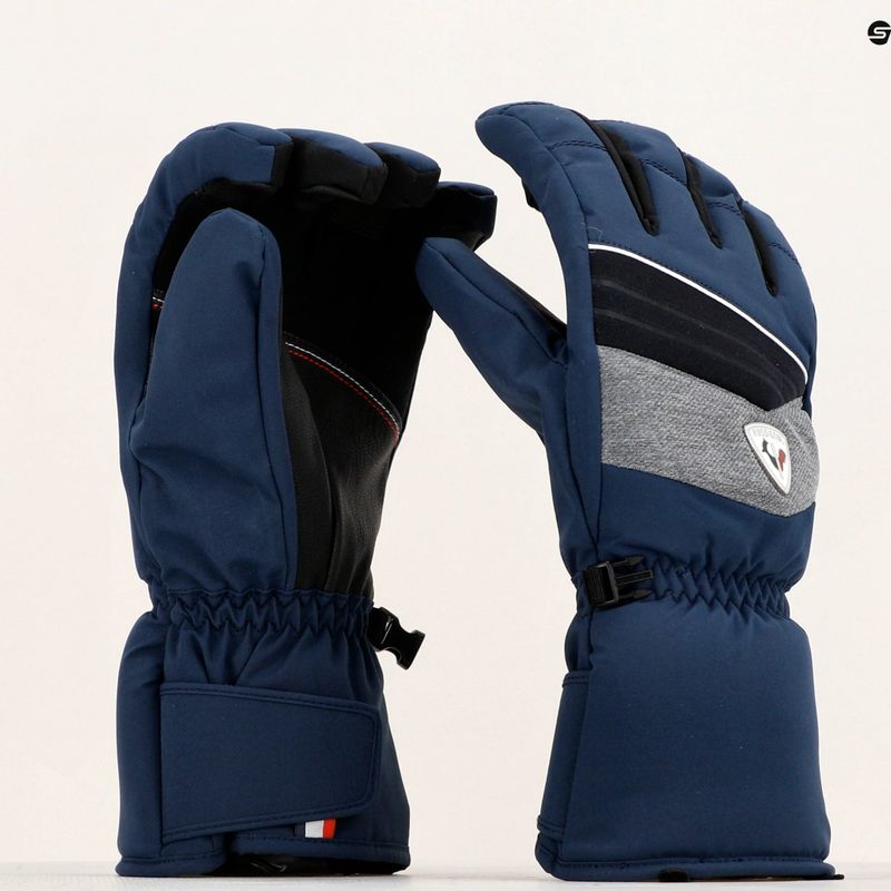 Rękawice narciarskie męskie Rossignol Legend Impr dark navy 3