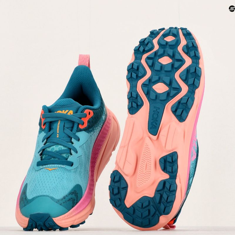 Buty do biegania damskie HOKA Challenger 7 GTX ocean mist/deep lagoon 10