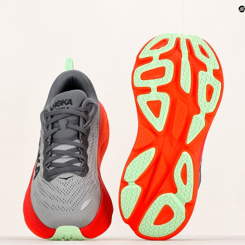 Buty do biegania męskie HOKA Bondi 8 castlerock/flame 8