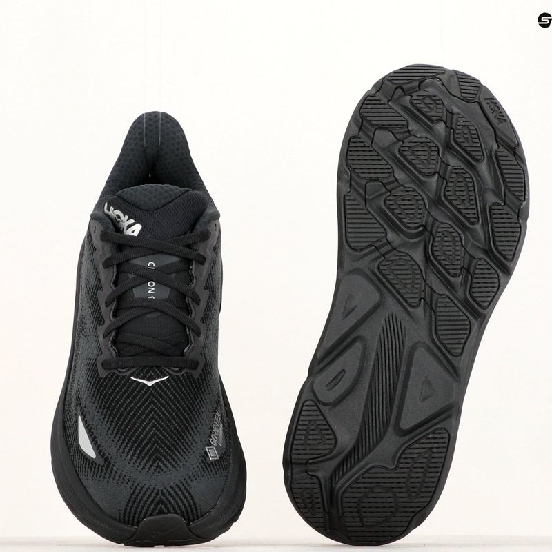 Buty do biegania męskie HOKA Clifton 9 GTX black/black 8