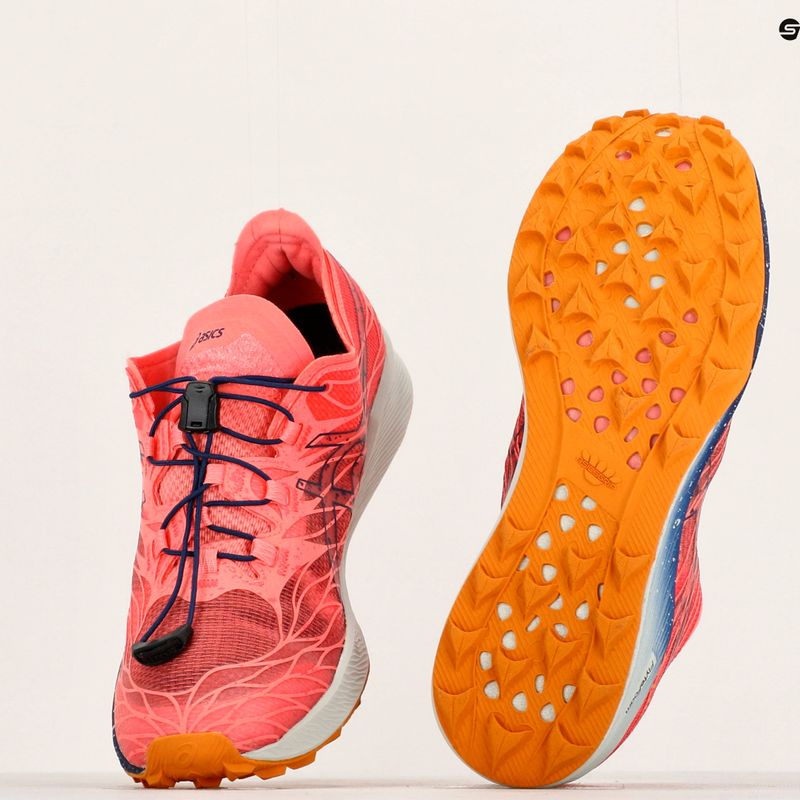 Buty do biegania damskie ASICS Fujispeed papaya/indigo blue 15