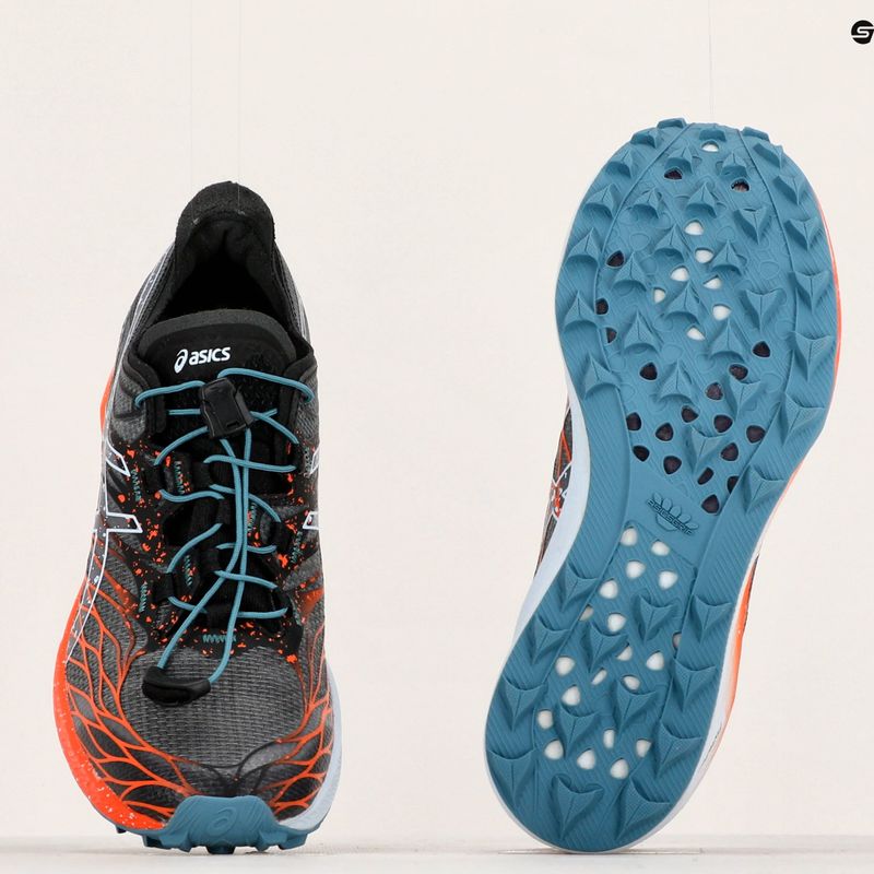 Buty do biegania damskie ASICS Fujispeed black/nova orange 14