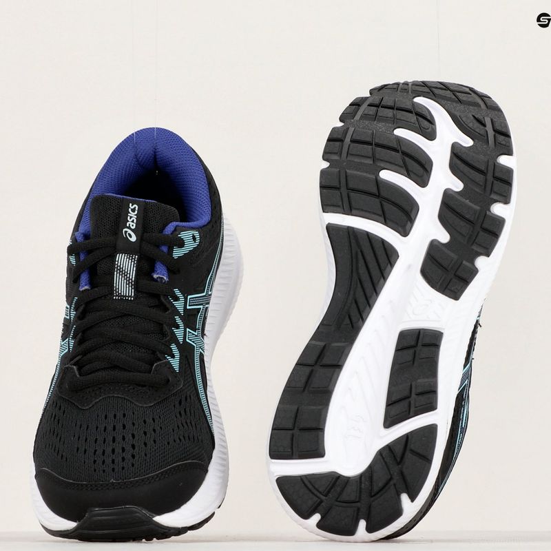 Buty do biegania damskie ASICS Gel-Contend 8 black/aquarium 14