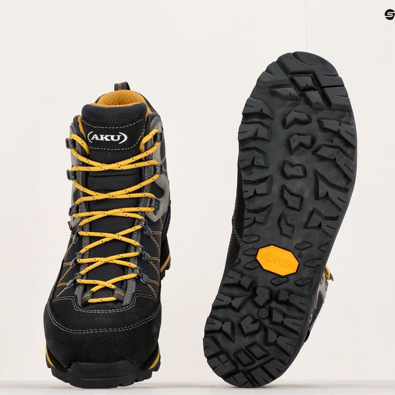 Buty trekkingowe męskie AKU Trekker Lite III GTX anthracite/mustard 9