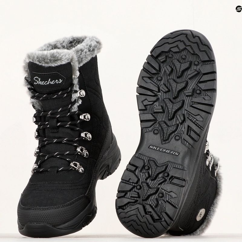 Śniegowce damskie SKECHERS Trego Cold Blues black 14