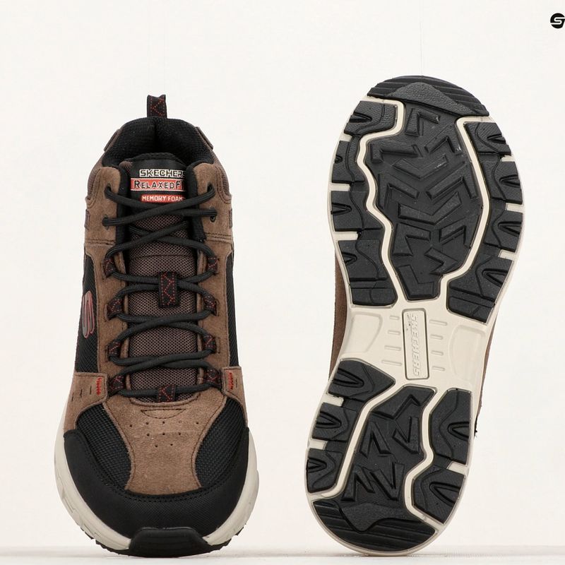 Buty męskie SKECHERS Oak Canyon Ironhide chocolate 14