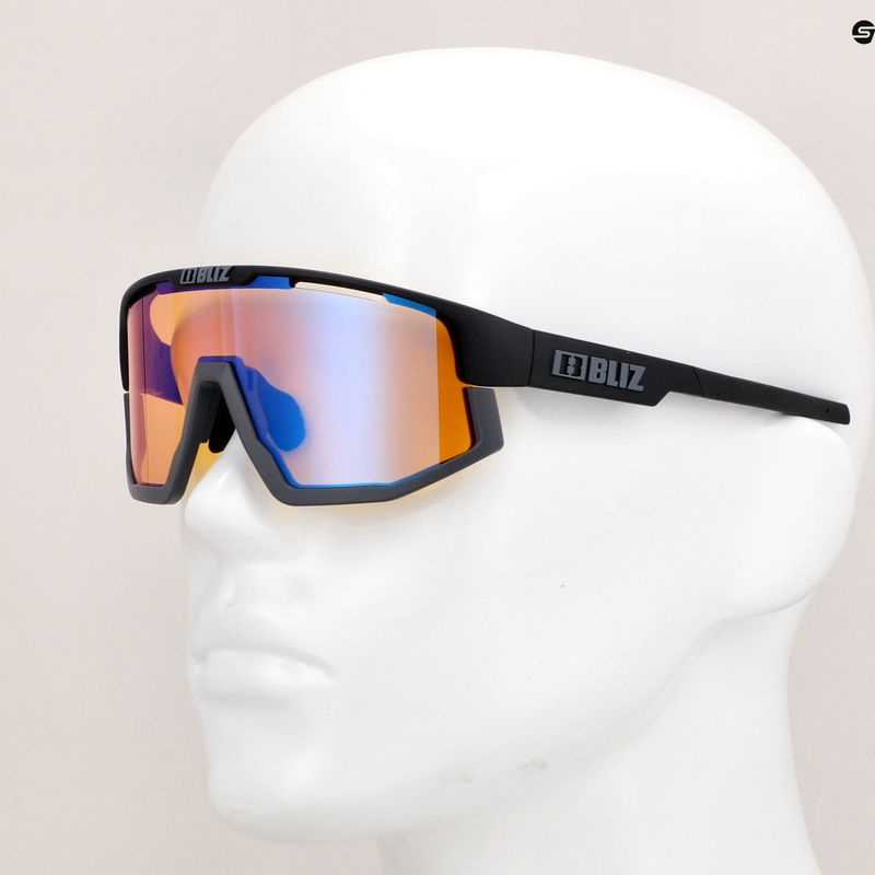 Okulary przeciwsłoneczne Bliz Vision Nano Optics Nordic Light matt black/light coral/orange blue 11