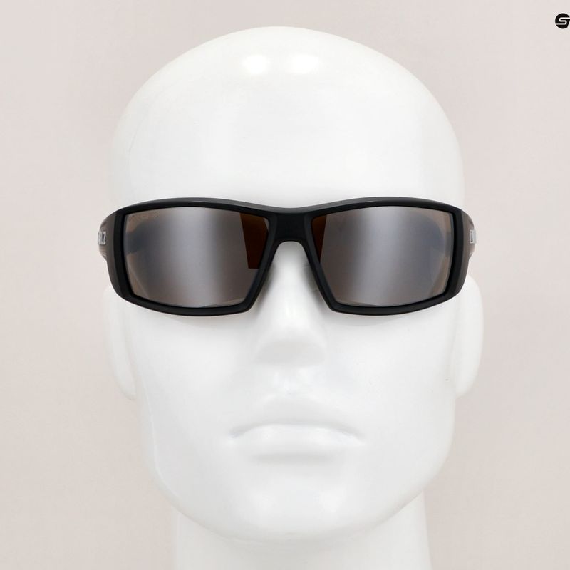 Okulary przeciwsłoneczne Bliz Drift Polarized matt black/brown silver mirror 9
