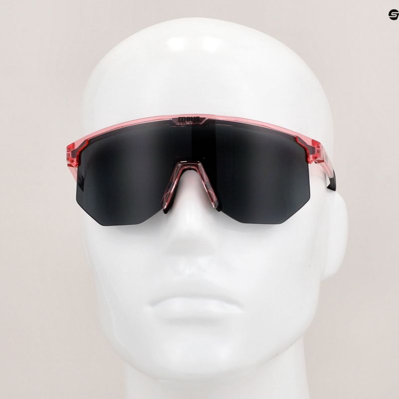 Okulary przeciwsłoneczne Bliz Hero Small transparent pink/smoke 14