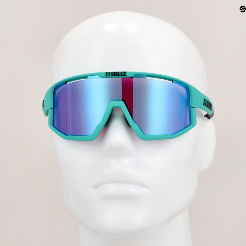 Okulary przeciwsłoneczne Bliz Fusion Nano Optics Nordic Light matt turquoise/ begonia/ violet blue 15