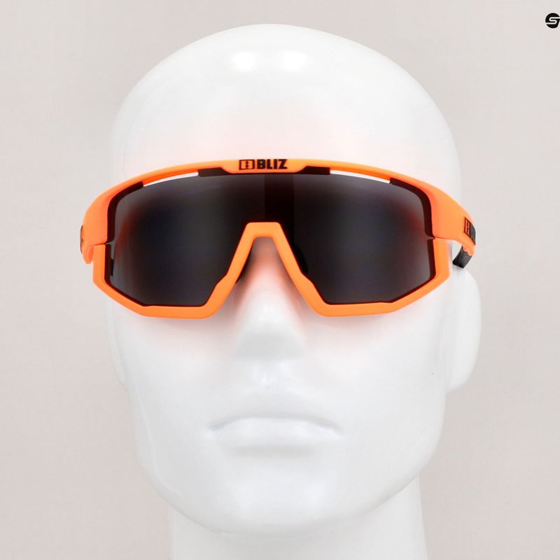 Okulary przeciwsłoneczne Bliz Vision matt neon orange/smoke 11