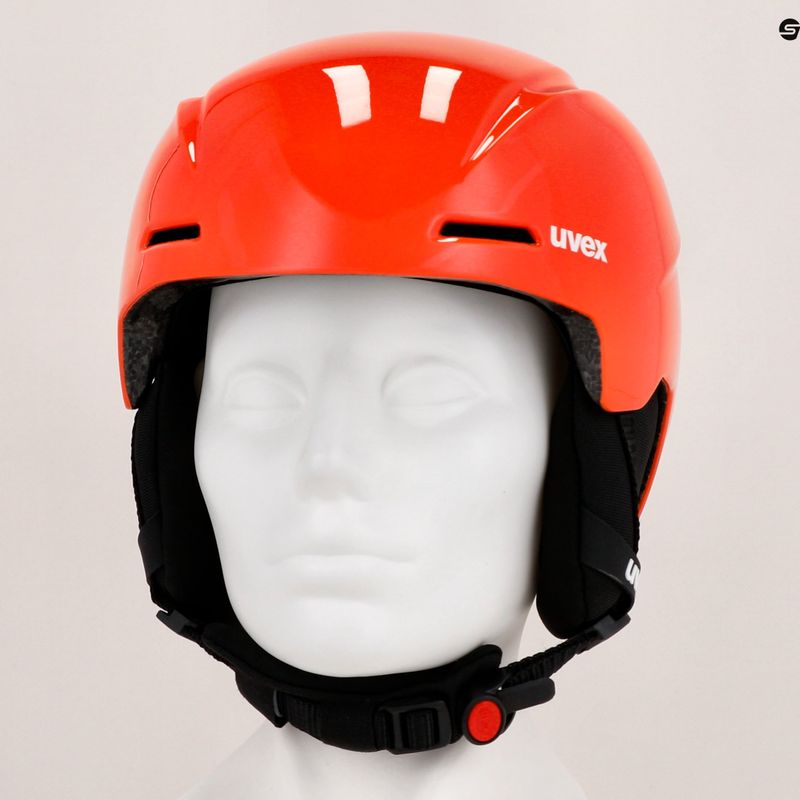 Kask narciarski dziecięcy UVEX Viti Jr fierce red 12