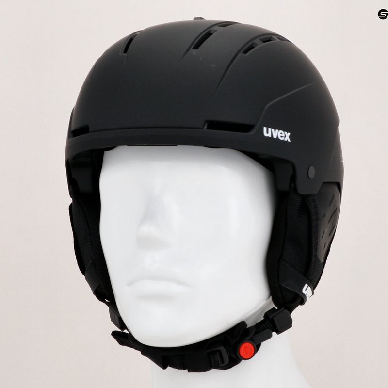 Kask narciarski UVEX Stance black matte 11