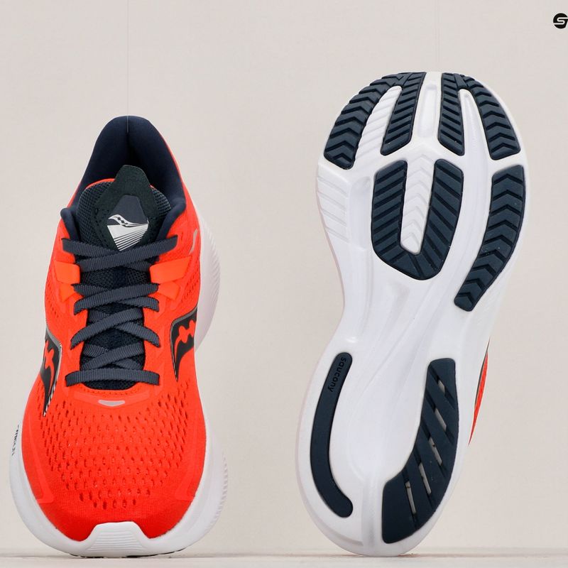 Buty do biegania damskie Saucony Ride 15 vizi red/night 10