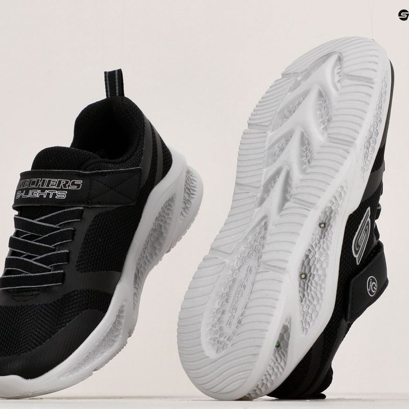 Buty dziecięce SKECHERS Skechers Meteor-Lights black/grey 15