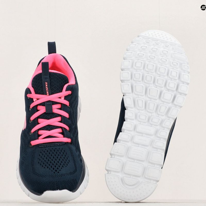 Buty damskie SKECHERS Graceful Get Connected navy/hot pink 8