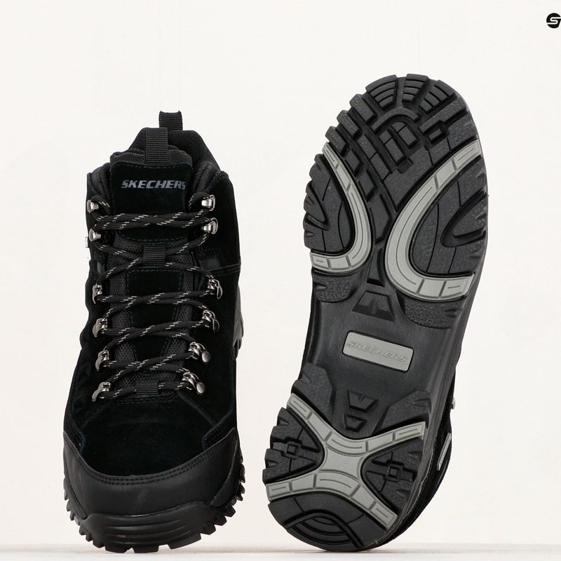 Buty męskie SKECHERS Relment Pelmo black 14