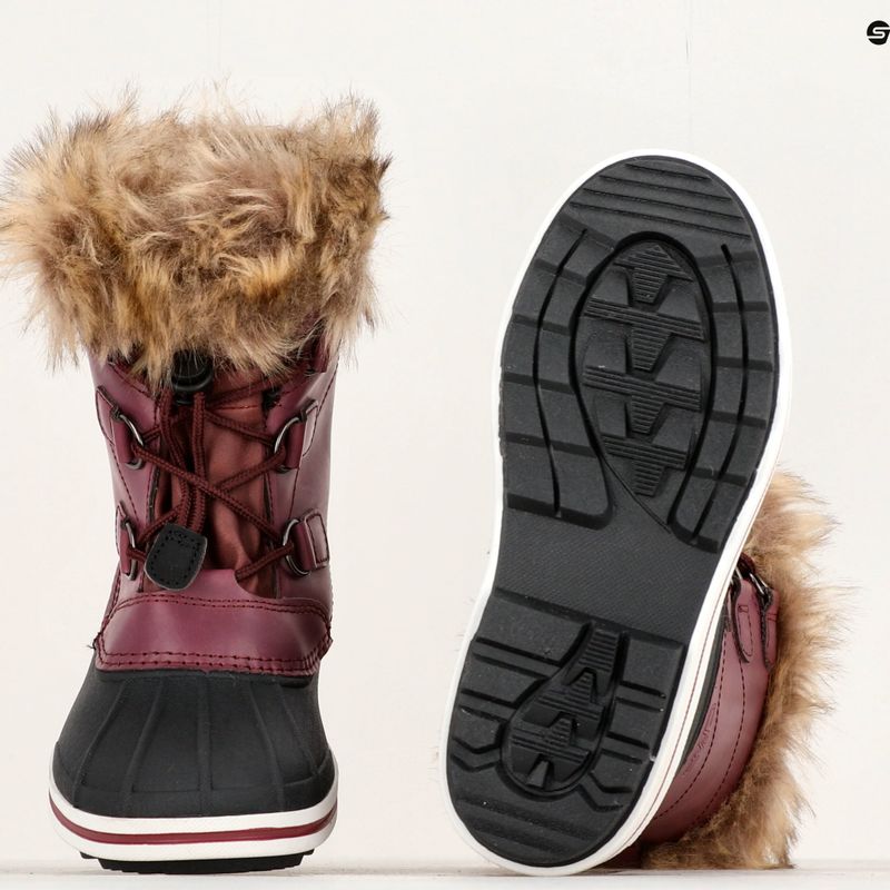 Śniegowce dziecięce CMP Anthilian Snowboots Wp burgundy 14