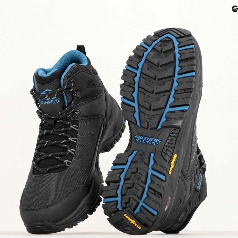 Buty męskie SKECHERS Arch Fit Dawson Raveno black 14
