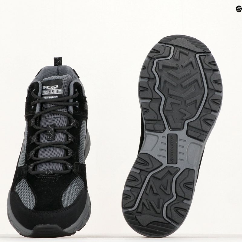 Buty męskie SKECHERS Oak Canyon Ironhide black/charcoal 14