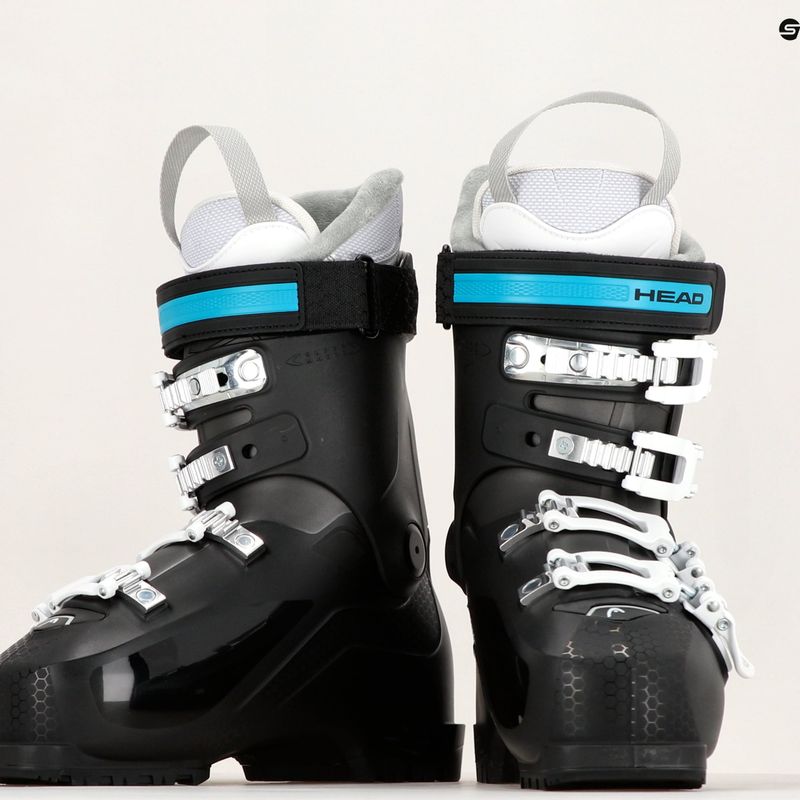Buty narciarskie damskie HEAD Edge Lyt 75 W HV black/turquoise 9