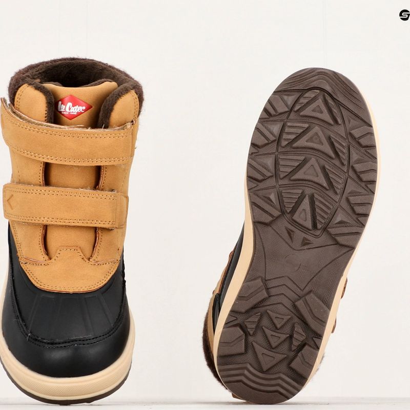 Śniegowce dziecięce Lee Cooper LCJ-23-01-2059 camel 10