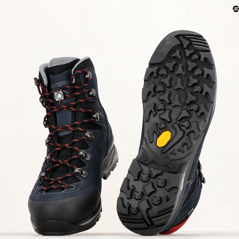 Buty trekkingowe męskie LOWA Baldo GTX navy/red 8