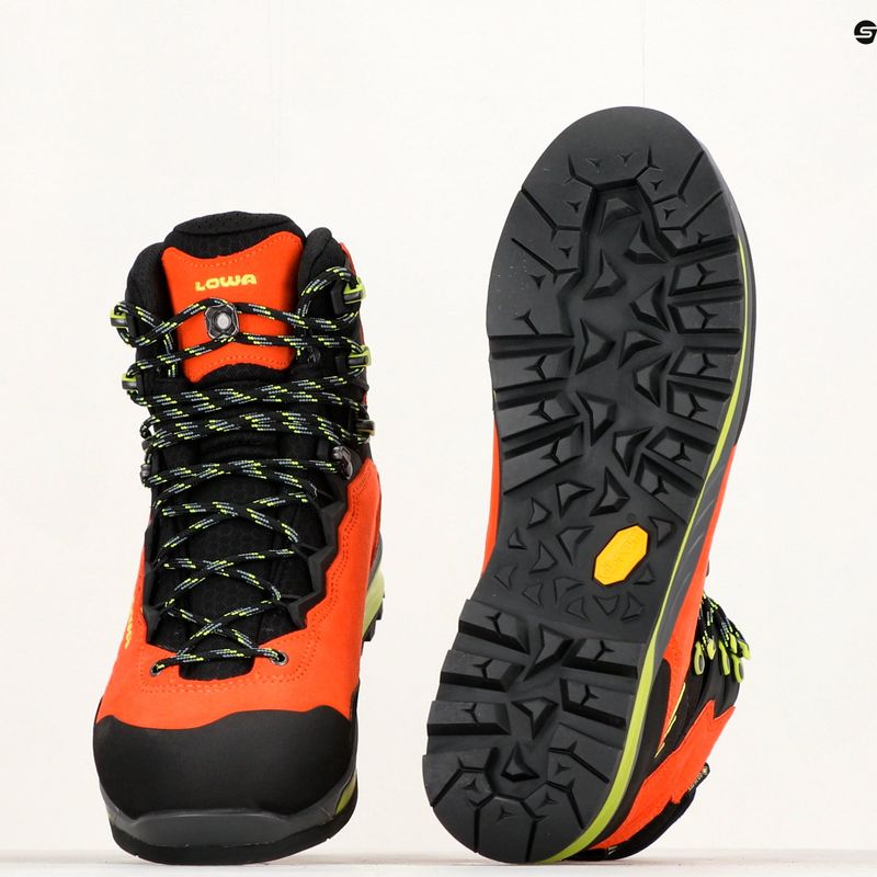 Buty wysokogórskie męskie LOWA Cadin II GTX Mid flame/lime 8