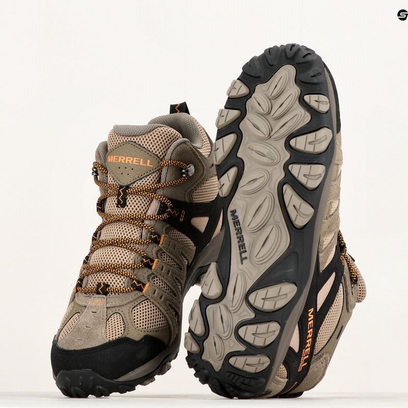 Buty turystyczne męskie Merrell Accentor 3 Mid WP pecan 15