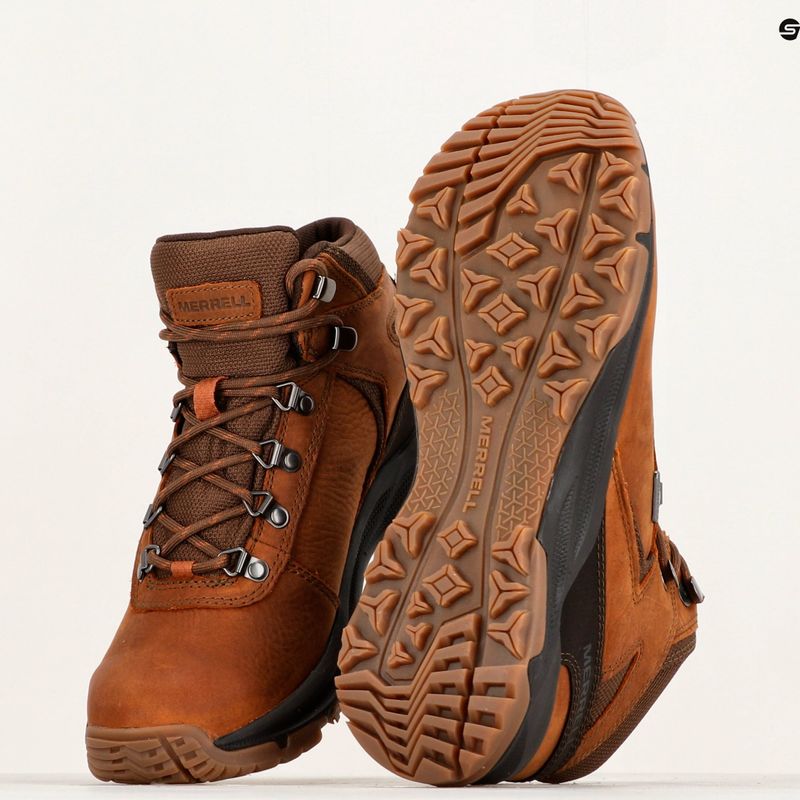 Buty turystyczne męskie Merrell Erie Mid Ltr WP toffee 8