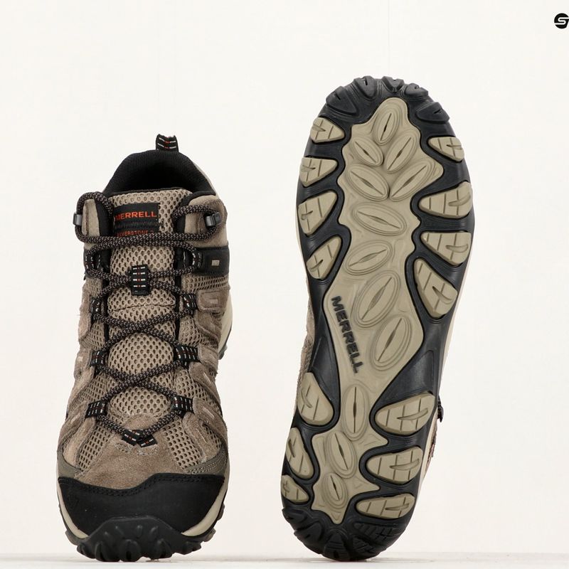 Buty turystyczne męskie Merrell Alverstone 2 Mid WP boulder/brindle 15