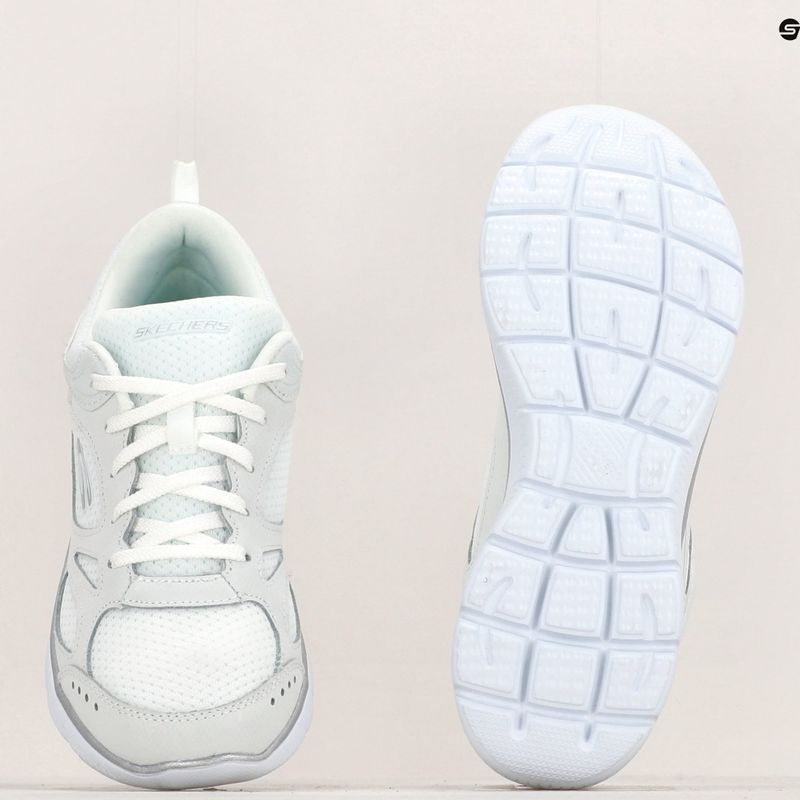 Buty damskie SKECHERS Summits Suited white/silver 13