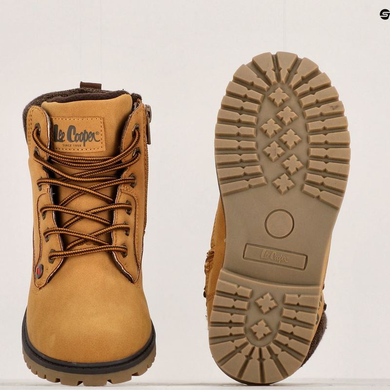 Buty dziecięce Lee Cooper LCJ-22-01-1490 camel 8