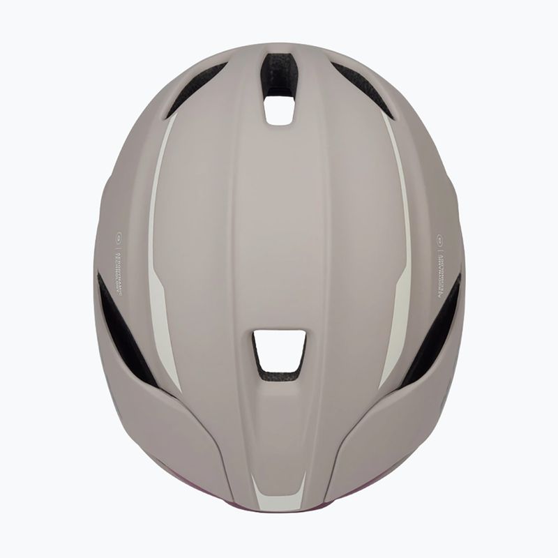 Kask rowerowy HJC Furion 3 mt beige/purple 6