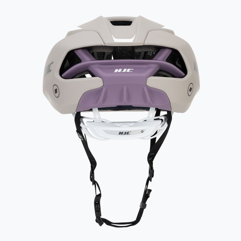 Kask rowerowy HJC Furion 3 mt beige/purple 4