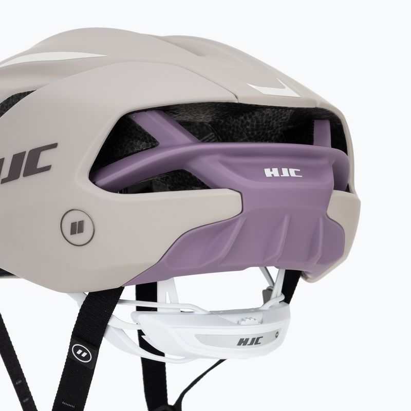 Kask rowerowy HJC Furion 3 mt beige/purple 8