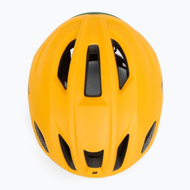 Kask rowerowy HJC Crosser mt yellow green 6