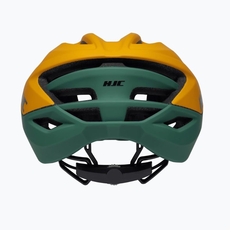 Kask rowerowy HJC Crosser mt yellow green 4