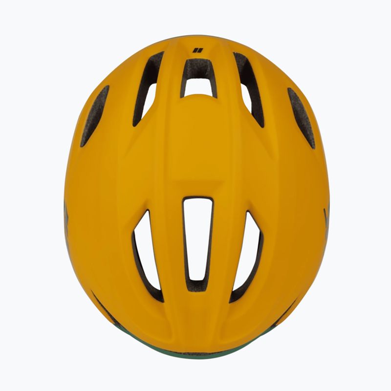 Kask rowerowy HJC Crosser mt yellow green 5