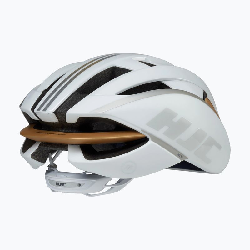 Kask rowerowy HJC Ibex 3 mt gl white/gold 3
