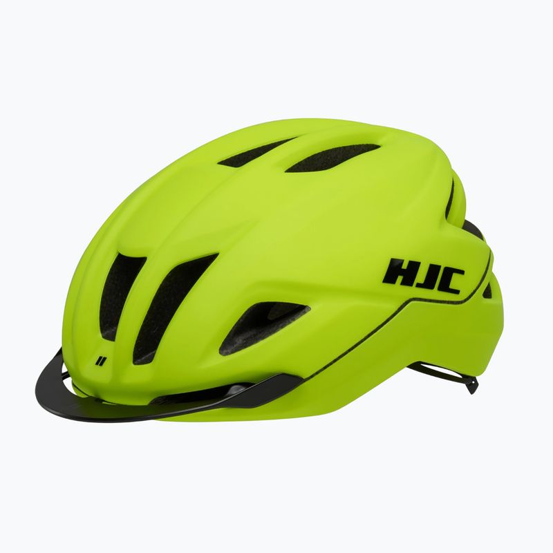 Kask rowerowy HJC Crosser neon yellow 2