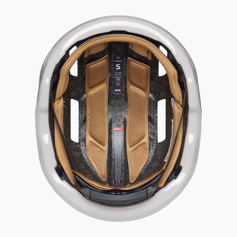 Kask rowerowy HJC Calido Plus pearl white/grey 14