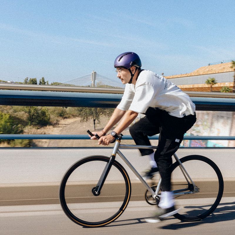 Kask rowerowy HJC Calido purple violet 14