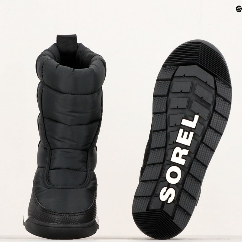 Śniegowce juniorskie Sorel Outh Whitney II Puffy Mid black 15