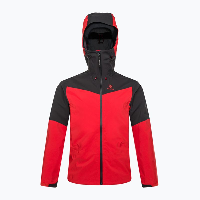 Kurtka przeciwdeszczowa męska BLACKYAK Barzona fiery red